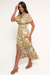 Sorrento Maxi Dress - Tropical Sun