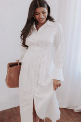 Alexander Shirt Dress - Ivory