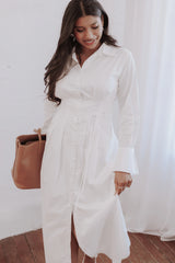 Alexander Shirt Dress - Ivory
