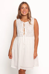 Nyssa Mini Dress - White