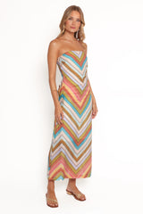 Lane A-line Maxi Dress - Multi