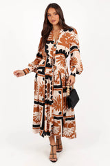 Jules Long Sleeve Dress - Multi