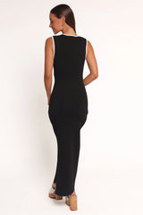 Umi Midi Dress - Black