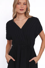 Orly Midi Dress - Black