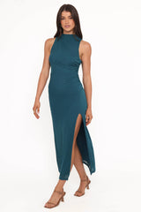 Hayven Midi Dress - Teal