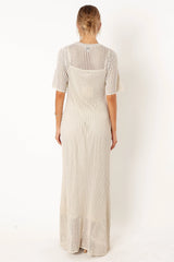 Hollie Maxi Dress - Cream