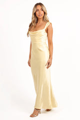 Margot Maxi Dress - Lemon