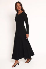 Monty Knit Dress - Black