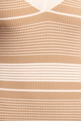 Singa Knit Midi Dress - Light Taupe