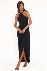 Rory Midi Dress - Navy