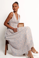 Wrenna Maxi Dress - Blue