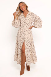 Lincoln Long Sleeve Maxi Dress - Floral