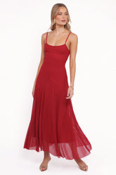 Robbie Maxi Dress - Red
