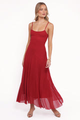 Robbie Maxi Dress - Red
