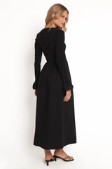 Mairead Maxi Dress - Black