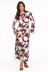 Deidre Maxi Dress - Blurred Floral