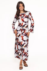 Deidre Maxi Dress - Blurred Floral