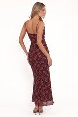 Esmeralda Maxi Dress - Pink Floral