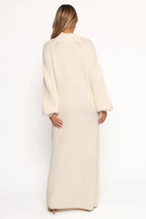 Tobin Knit Maxi Dress - Cream