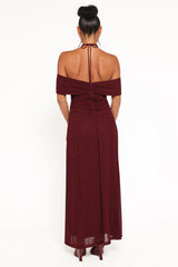 Mayven Maxi Dress - Burgundy