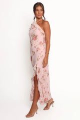 Patricia Maxi Dress - Pale Pink Floral