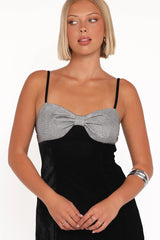 Wendelyn Mini Dress - Black