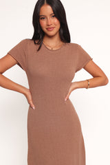 Lowell Knit Maxi Dress - Mocha