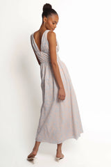 Wrenna Maxi Dress - Blue