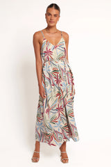 Riva Maxi Dress - Tahitian Tide
