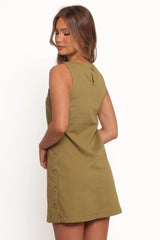 Penelope Mini Dress - Green