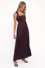 Elania Maxi Dress - Plum