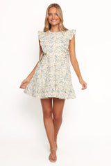 Rosalind Mini Dress - Yellow