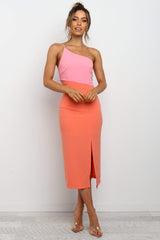 Xiomar Dress - Orange