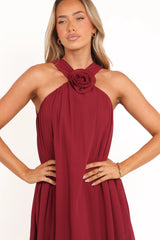 Melba Maxi Dress - Berry