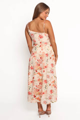 Diva Midi Dress - Multi