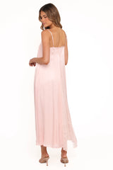 Halsey Midi Dress - Pink