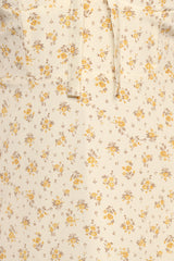 Joss Mini Dress - Cream Yellow