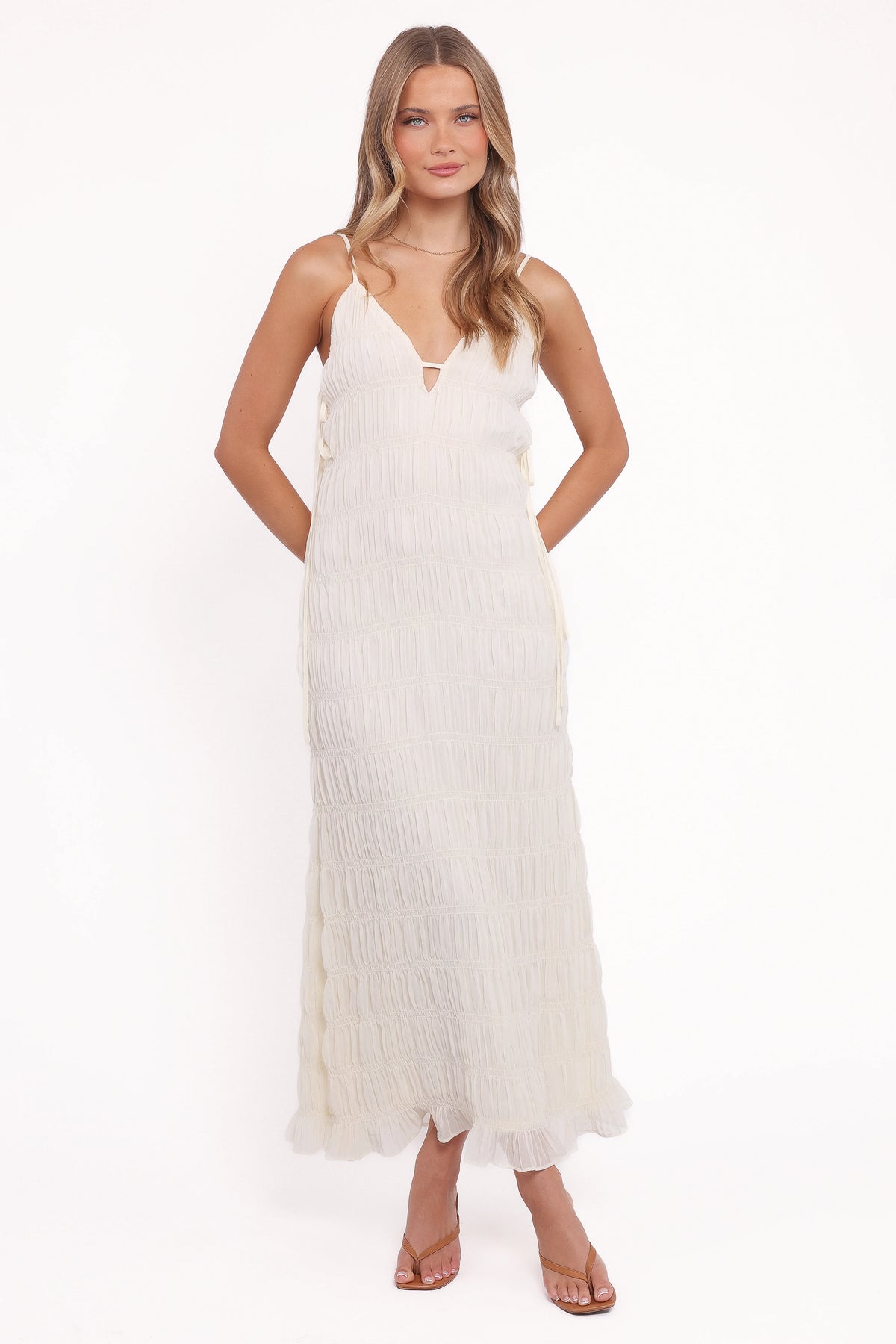 Seraphine Midi Dress - Cream