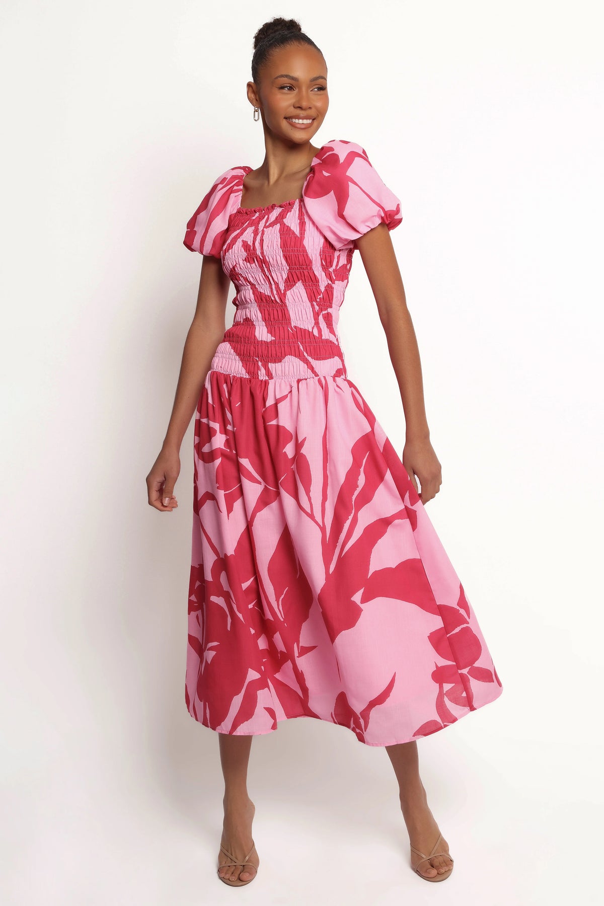 Bradley Maxi Dress - Pink Floral