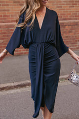 Audrina Maxi Dress - Midnight Blue