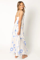 Seville Maxi Dress - Blue Wave
