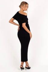 Otis Midi Dress - Black