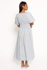 Rozie Midi Dress - Baby Blue
