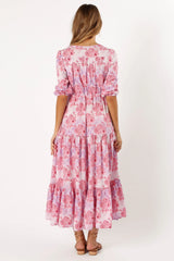 Kelda Dress - Pink/Purple