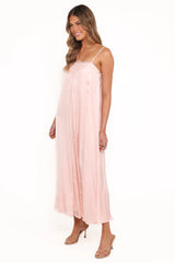 Halsey Midi Dress - Pink