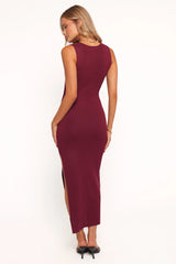 Elinor Maxi Dress - Cherry