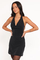 Maya Mini Dress - Black
