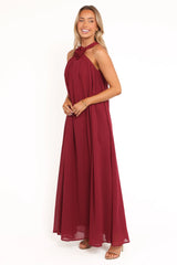 Melba Maxi Dress - Berry