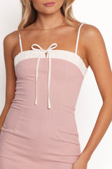 Abril Mini Dress - Pink