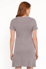 Jaxon Mini Dress - Grey